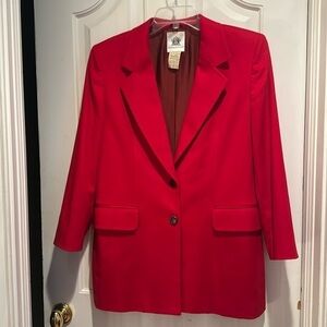 Piacenza 🔥Sale🔥cashmere wool red  blazer from Maus & Hoffman made in Italy 🇮🇹